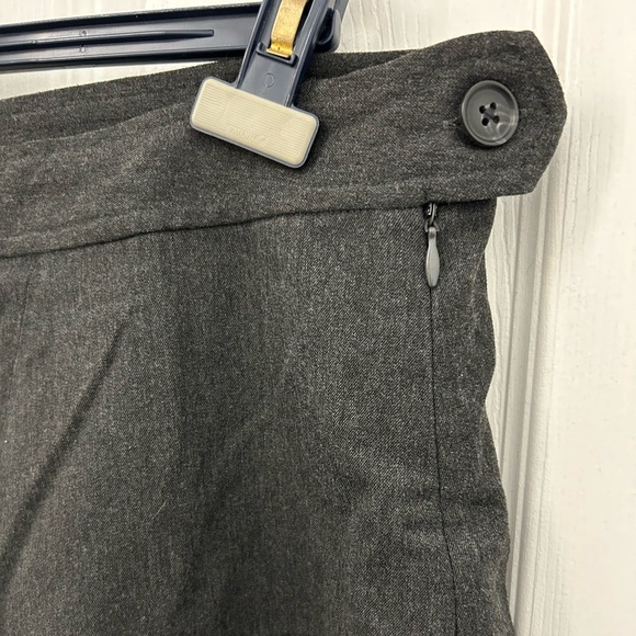 Gap Grey Flared Mini-Skirt, Sz 14 - Picture 3 of 7